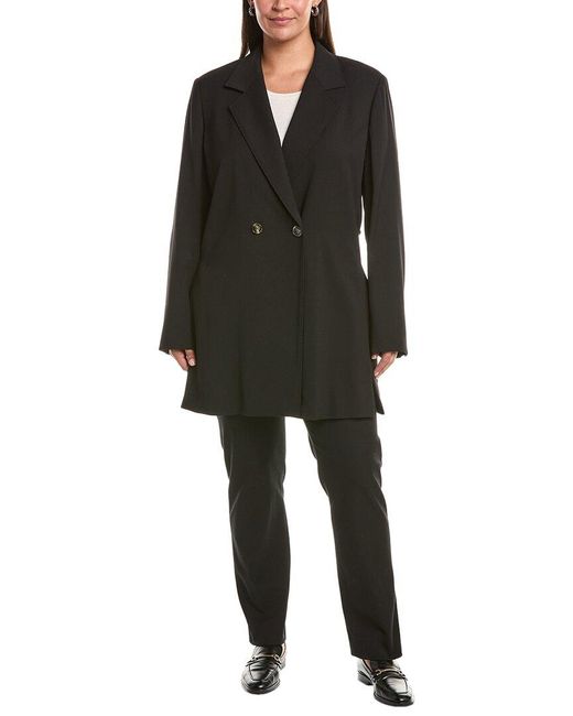 Marina Rinaldi Black Plus Zaino Wool Blazer