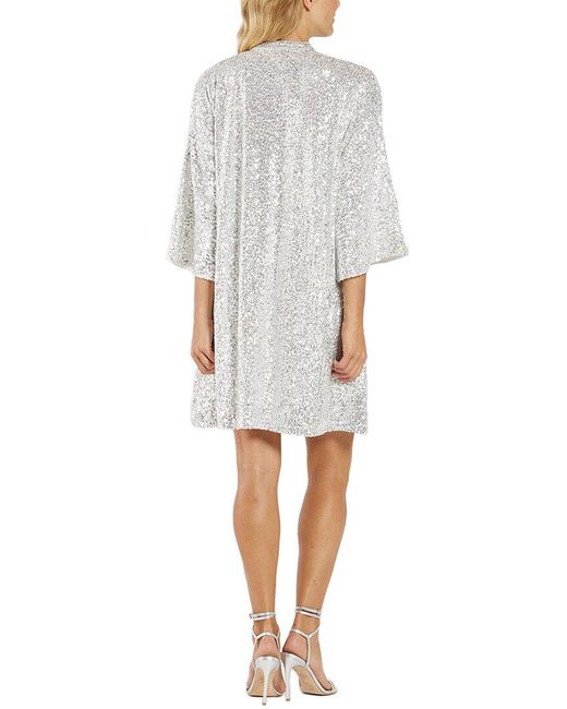 Jude Connally Gray Delia Tunic Dress