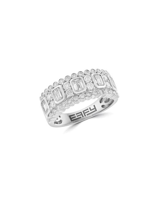 Effy Fine Jewelry White 1.20 Ct. Tw. Lab-Grown Diamond Ring