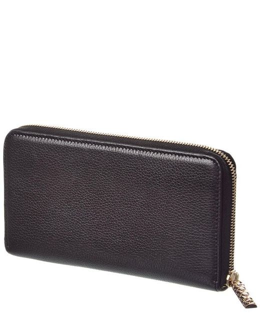 Chanel Gray Caviar Leather Zip Wallet (Authentic Pre-Loved)