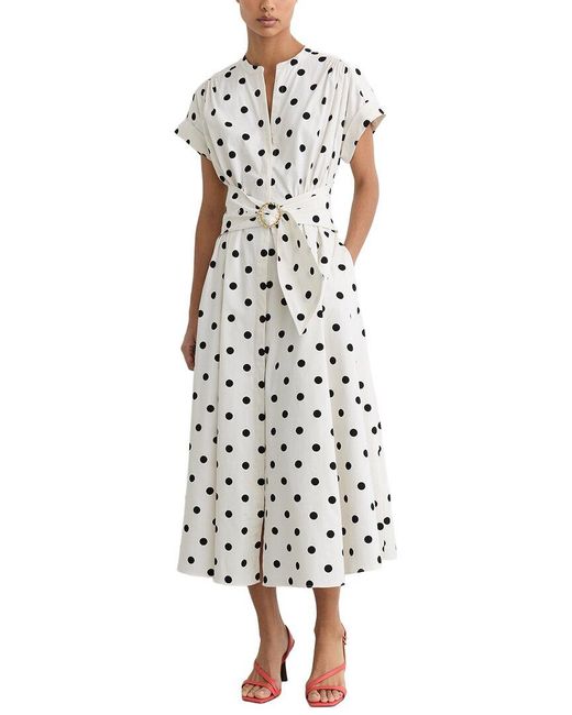 Reiss White Sawyer Dress