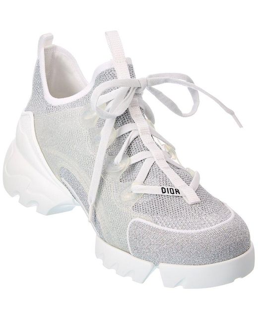 Dior Metallic D-connect Mesh Sneaker
