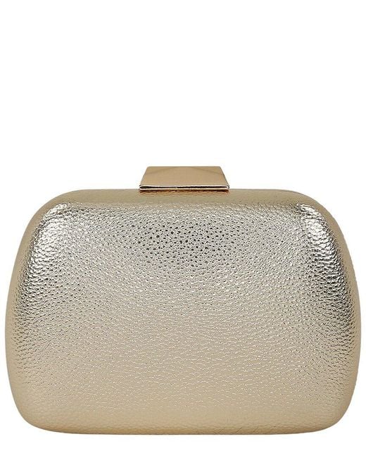 Badgley Mischka Gray Halo Clutch