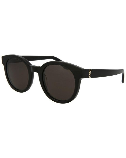 Gucci Black Saint Laurent Slm15 51mm Sunglasses