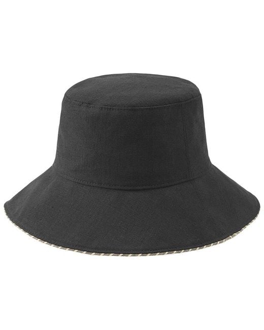 Helen Kaminski Black Ella Bucket Hat