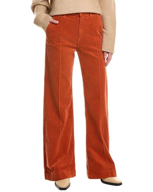 ASKK NY Orange Pintuck Trouser