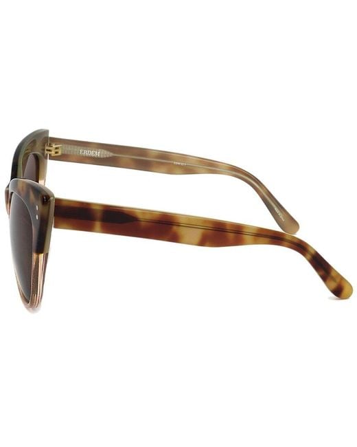 Linda Farrow Brown Edm22 56mm Sunglasses