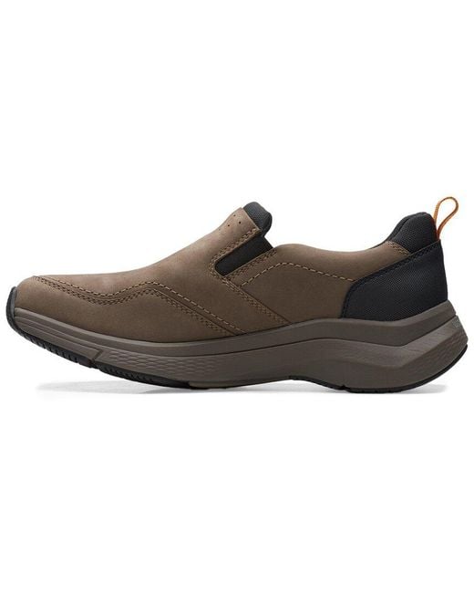 Clarks Brown Wave2.0 Edge Oiled Nubuck Shoe for men