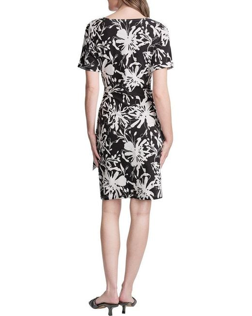 DKNY Black Tie Front Dress