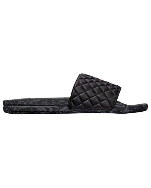 Athletic Propulsion Labs Black Lusso Leather Slide