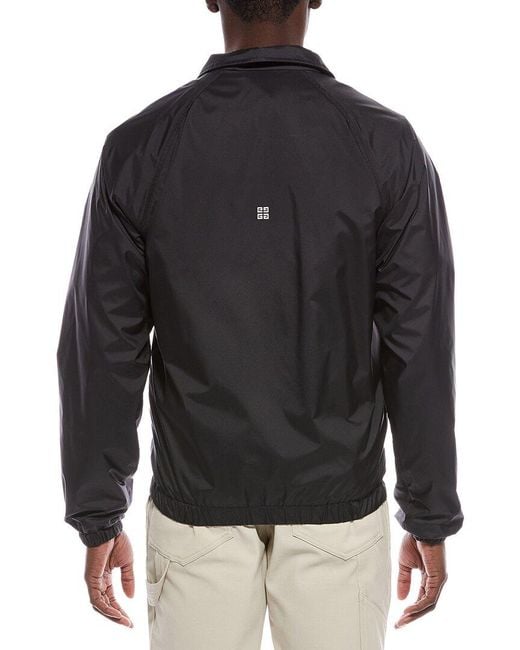 Givenchy Black Lightweight Windbreaker for men