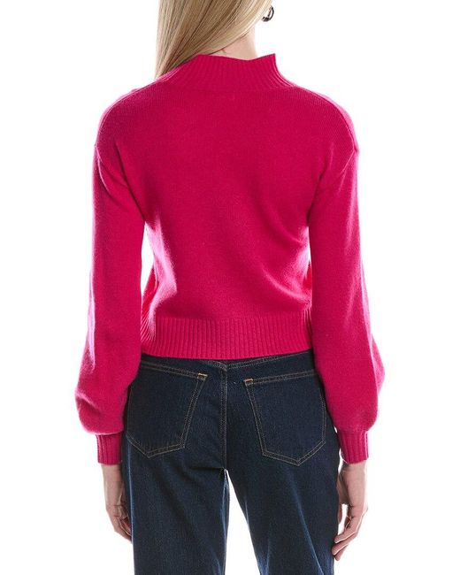 Philosophy Red Balloon Sleeve Cashmere Sweater