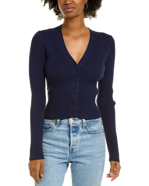 Michael Stars Blue Khalia Cardigan
