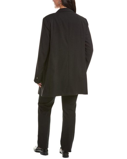 Marina Rinaldi Black Plus Zaino Wool Blazer