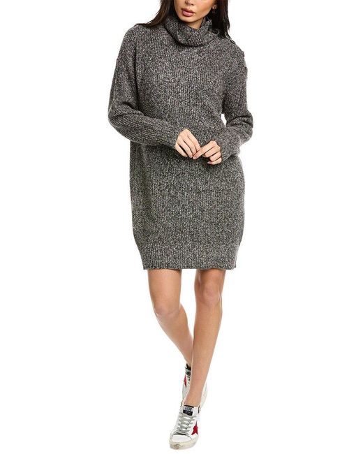 Michael Stars Gray Debbie Sweaterdress