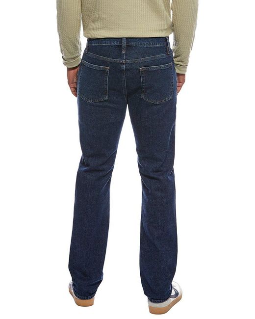 FRAME Blue Varsity Modern Straight Jean for men