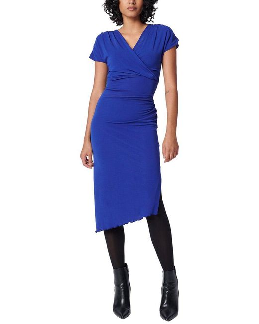Diane von Furstenberg Blue Havana Dress