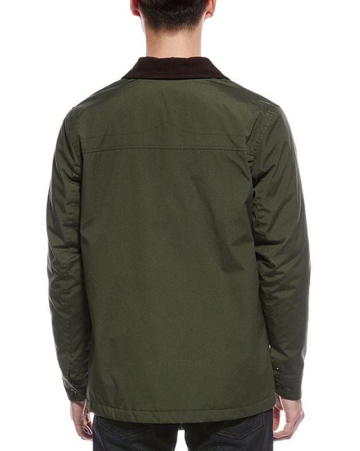Hunter Green Samuel Canvas Jacket for men