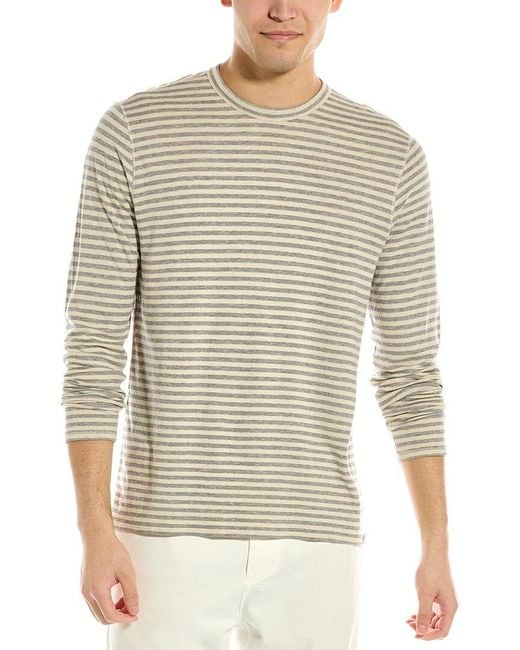 Faherty Cloud Reversible Tshirt in Gray for Men Lyst