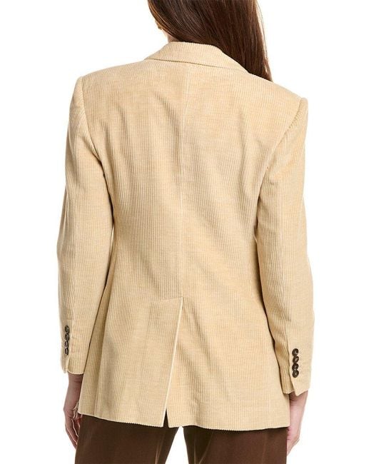 Brunello Cucinelli Natural Blazer