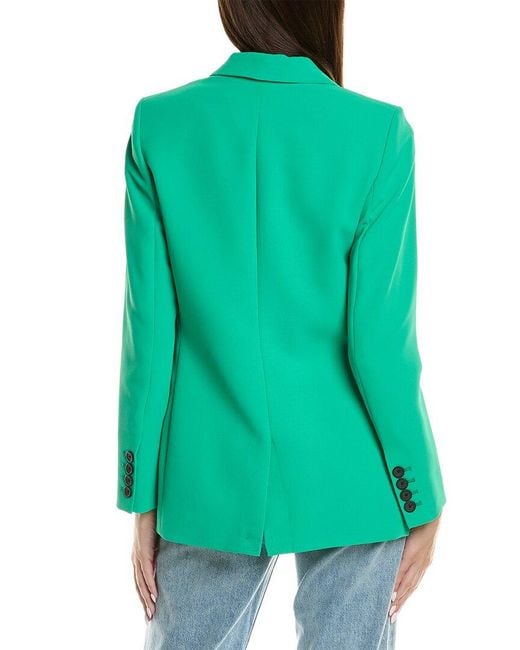 Karl Lagerfeld Green Oversized Suit Jacket