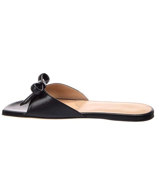 Dior Blue Bow Leather Sandal