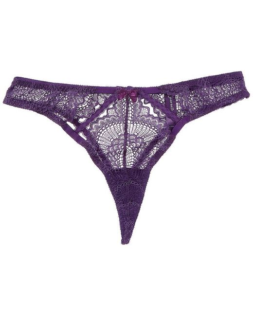 Journelle Purple Natalia String Thong