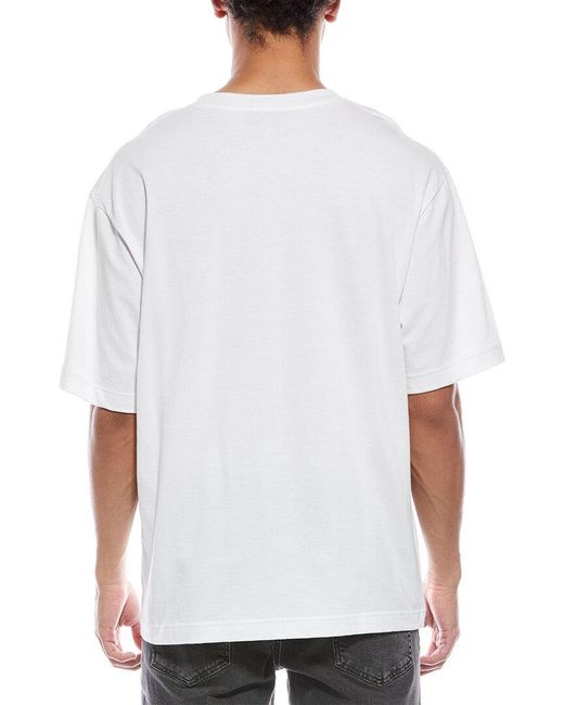 Gucci Gray Jersey Printed T-Shirt for men