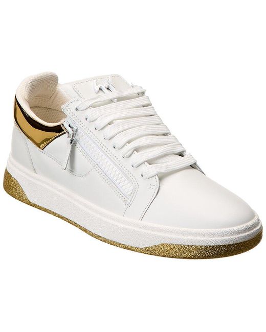 Giuseppe Zanotti White Gz/94 Leather Sneaker for men