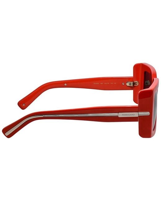 Ferragamo Red Sf 2032S 55Mm Sunglasses