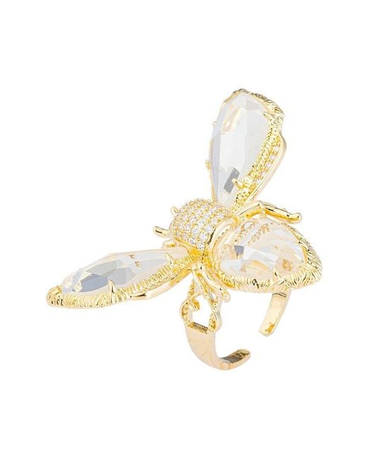 Eye Candy LA Metallic The Luxe Collection Cz Bee Nice Ring