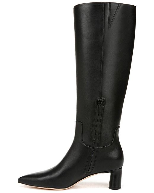 Vince Black Floris Leather Boot