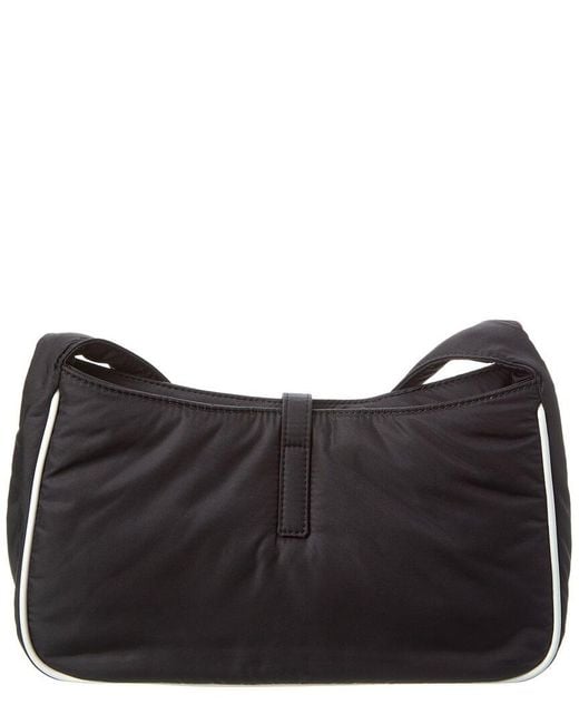 Saint Laurent Black Le 5 À 7 Mini Nylon Crossbody
