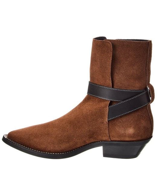 Tod's Brown Gomma Suede Bootie