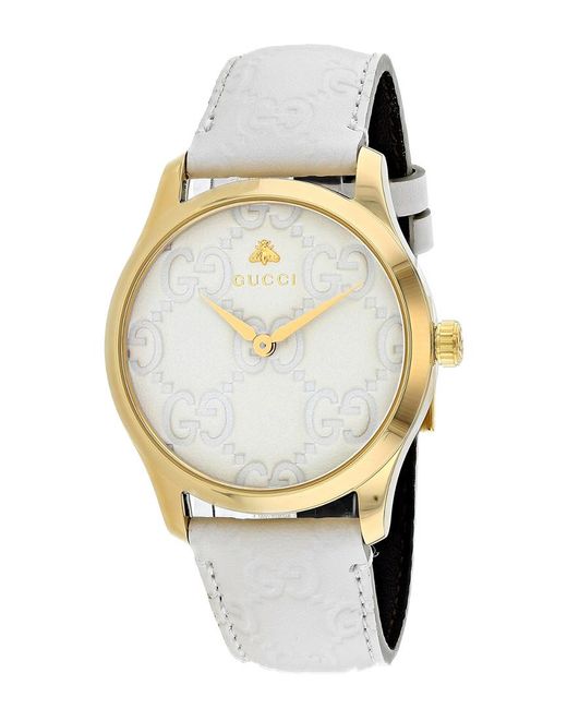 Gucci Metallic G-timeless Watch for men