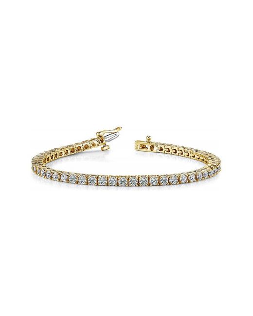 Sabrina Designs White 14k 3.00 Ct. Tw. Diamond Tennis Bracelet