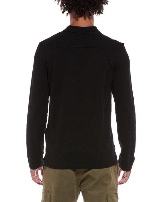 DIESEL Black Polo Shirt for men