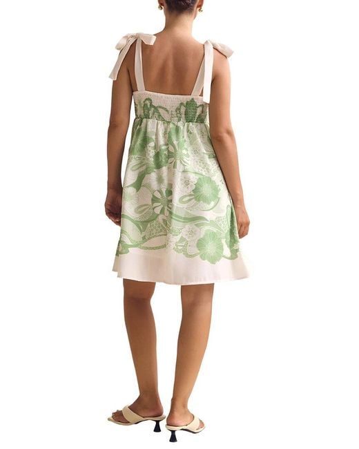 DELI S Green Printed Dress