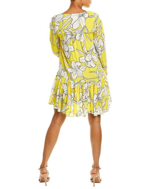 Walter Baker Lilith Dress in Yellow - Save 3% | Lyst