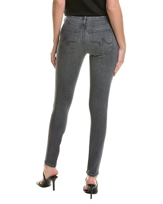 AG Jeans Black Farrah Aldgate High-rise Skinny Jean