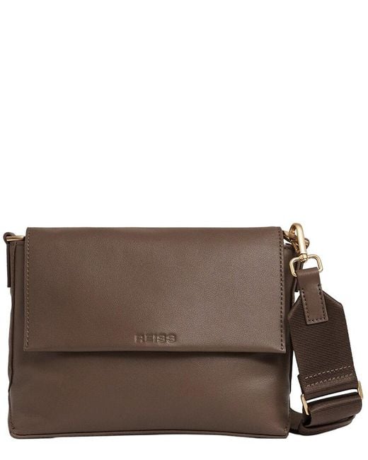 Reiss Brown Selena Crossbody