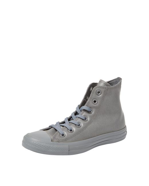 Converse Chuck Taylor All Star Rubber Hi-top in Grey (Gray) | Lyst
