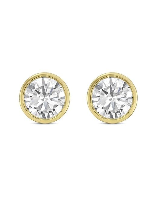 Diana M Metallic Diana M. 14K 5.00 Ct. Tw. Lab-Grown Diamond Stud Earrings