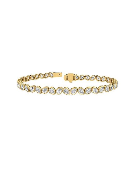 Lab Grown Diamonds White 14K 6.00 Ct. Tw. Lab-Grown Diamond Tennis Bracelet