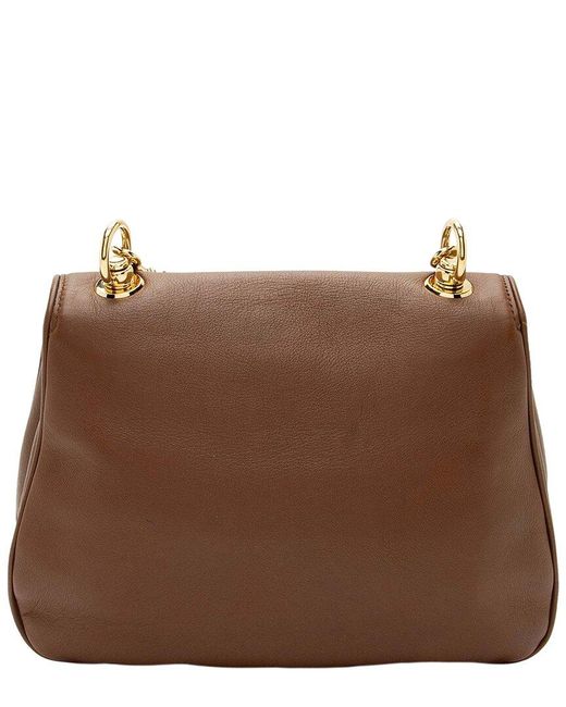 Gucci Brown Leather Blondie Medium Shoulder Bag (authentic Pre-loved)