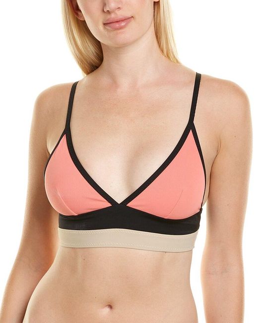 Shan Black Rebeka Triangle Bikini Top