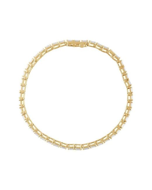 Lab Grown Diamonds White 14K 7.05 Ct. Tw. Lab Grown Diamond Bracelet