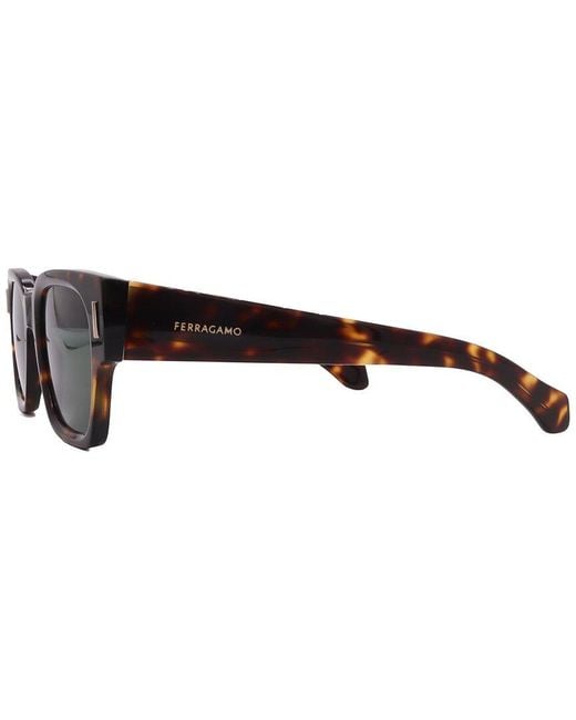 Ferragamo Black 52Mm Sunglasses