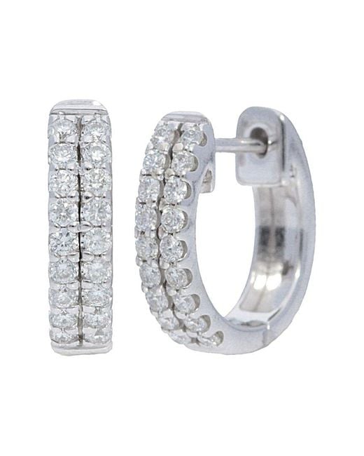 Nephora Multicolor 14k 0.36 Ct. Tw. Diamond Earrings
