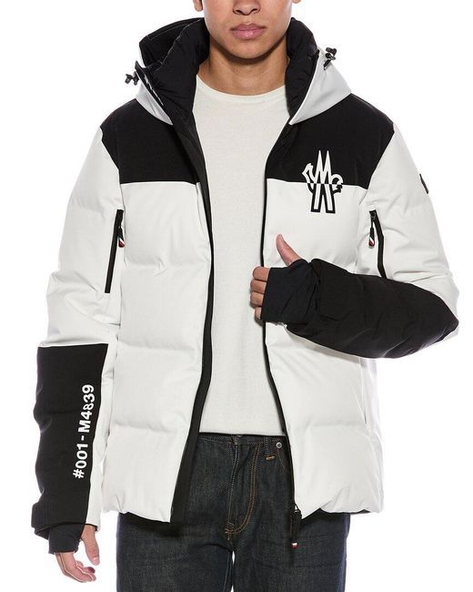 Moncler Black Puffer Down Coat for men